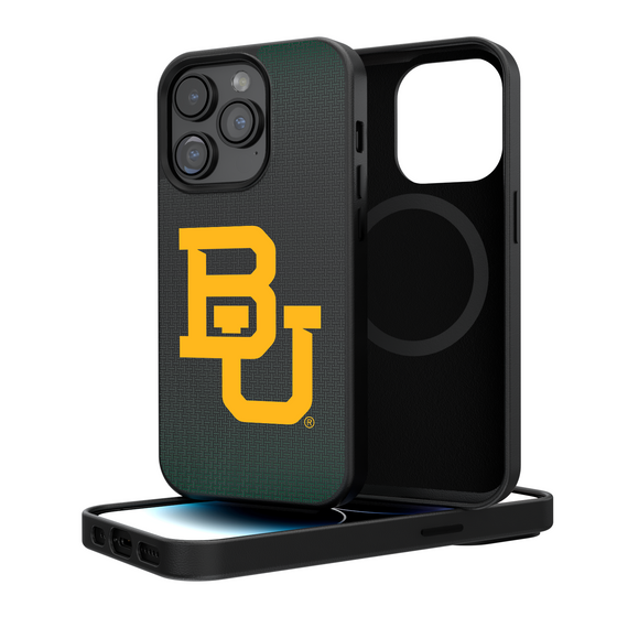Baylor Bears Linen Magnetic Phone Case-0