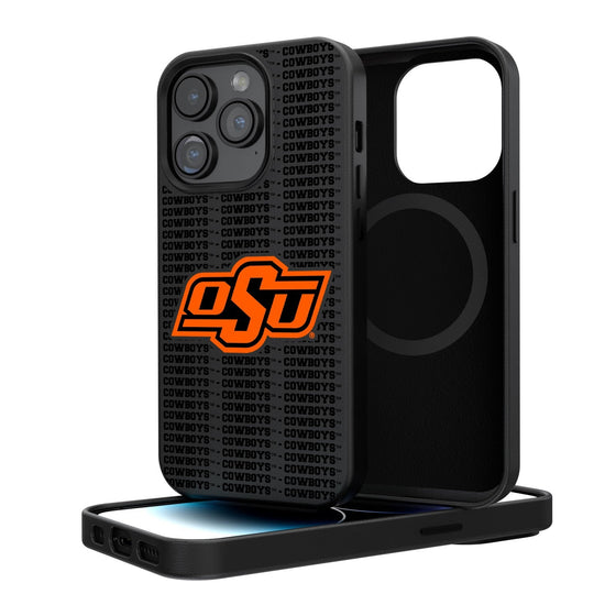 Oklahoma State Cowboys Blackletter Magnetic Case-0