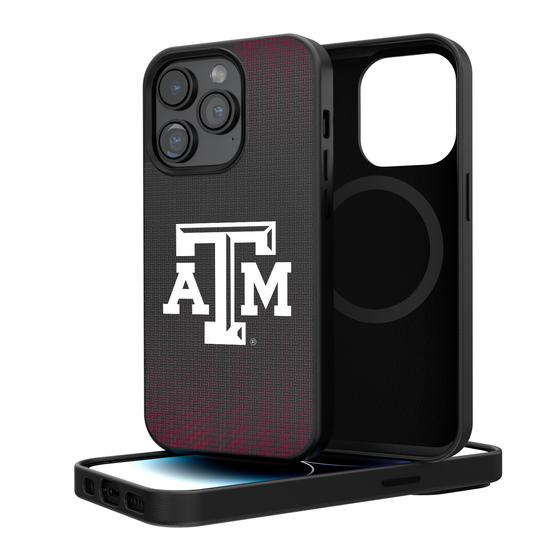 Texas A&M Aggies Linen Magnetic Phone Case-0