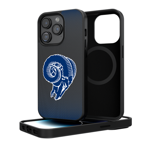 Los Angeles Rams Historic Collection Linen Magnetic Phone Case-0