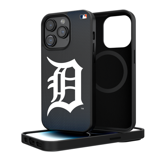 Detroit Tigers Linen Magnetic Phone Case-0