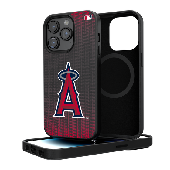 Los Angeles Angels Linen Magnetic Phone Case-0
