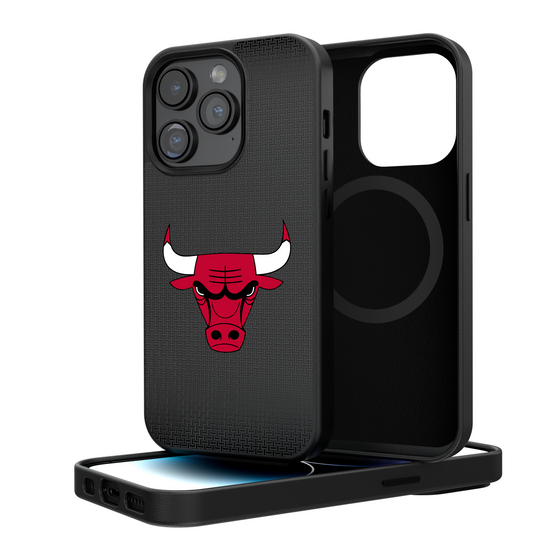Chicago Bulls Linen Magnetic Phone Case-0