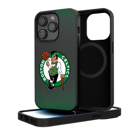 Boston Celtics Linen Magnetic Phone Case-0
