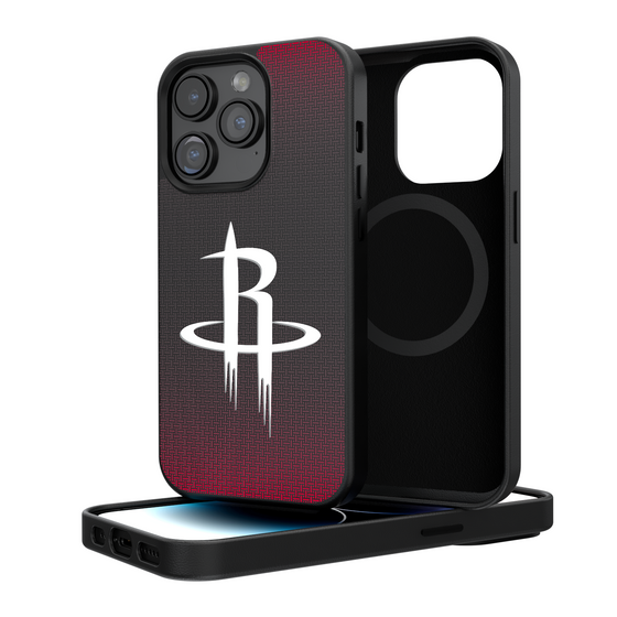 Houston Rockets Linen Magnetic Phone Case-0