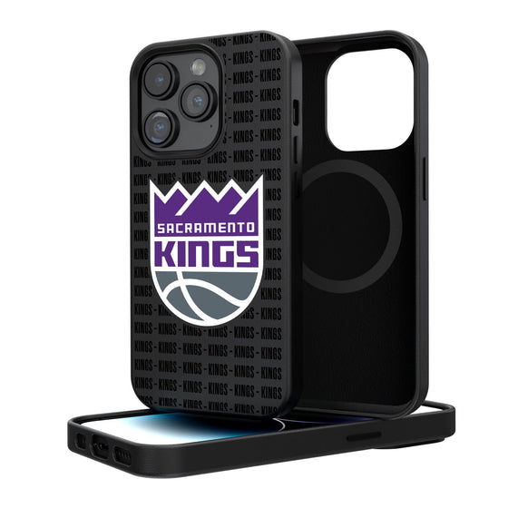 Sacramento Kings Blackletter Magnetic Case-0