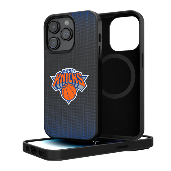 New York Knicks Linen Magnetic Phone Case-0