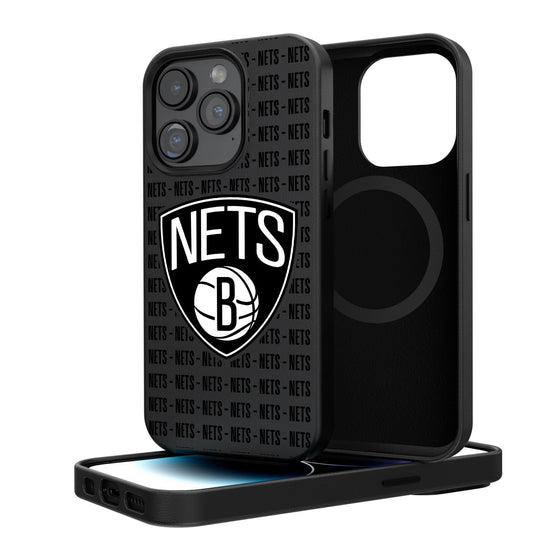 Brooklyn Nets Blackletter Magnetic Case-0