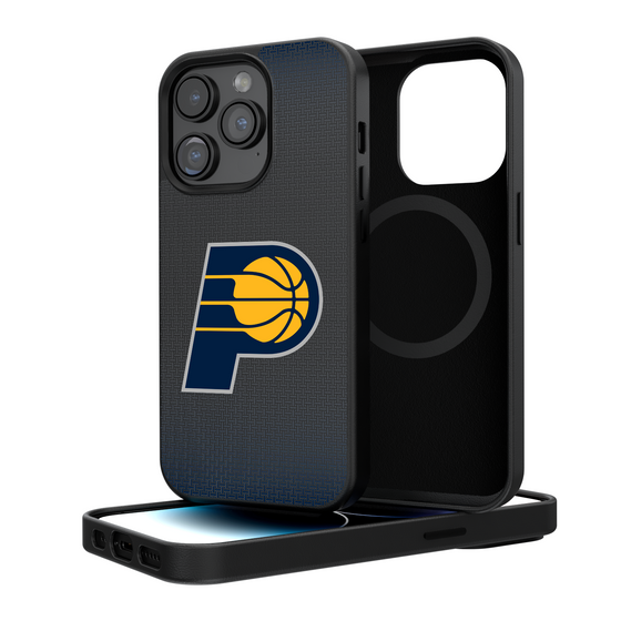 Indiana Pacers Linen Magnetic Phone Case-0
