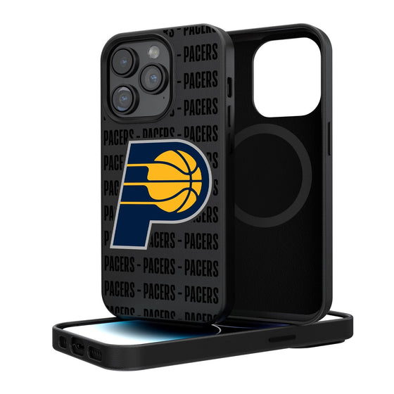 Indiana Pacers Blackletter Magnetic Case-0