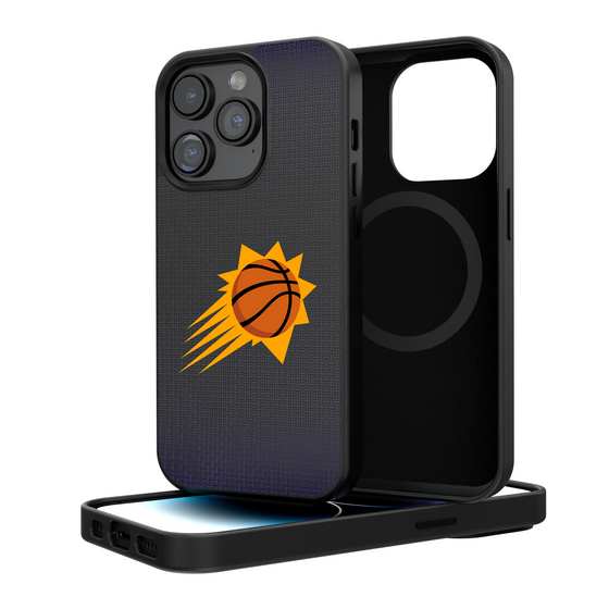 Phoenix Suns Linen Magnetic Phone Case-0