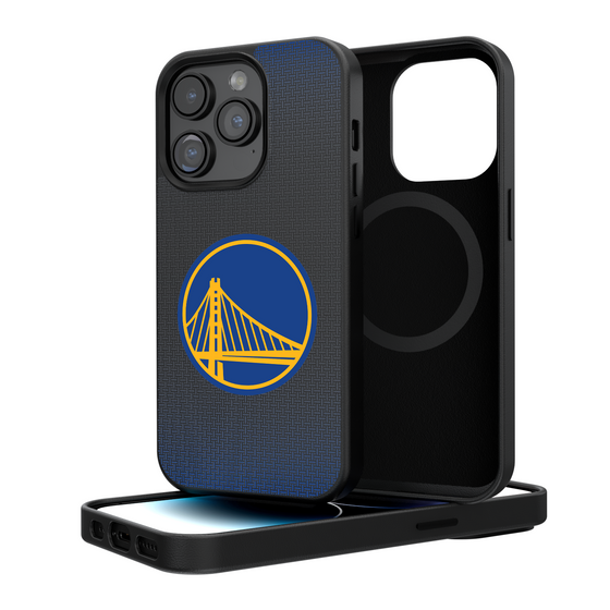 Golden State Warriors Linen Magnetic Phone Case-0