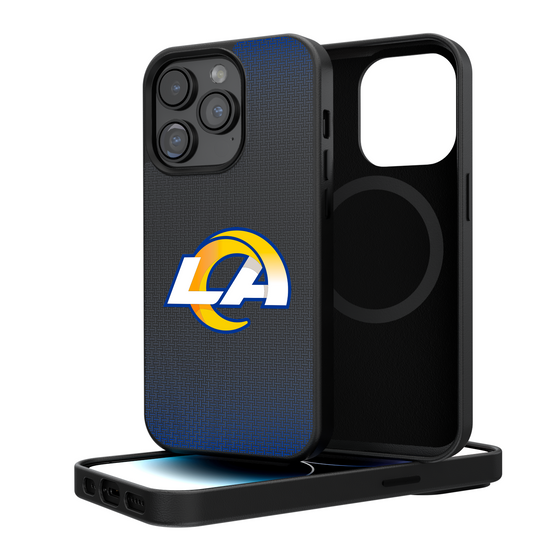 Los Angeles Rams Linen Magnetic Phone Case-0