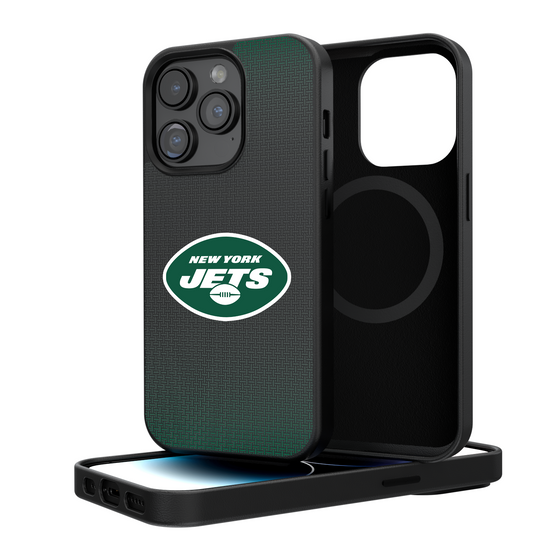 New York Jets Linen Magnetic Phone Case-0