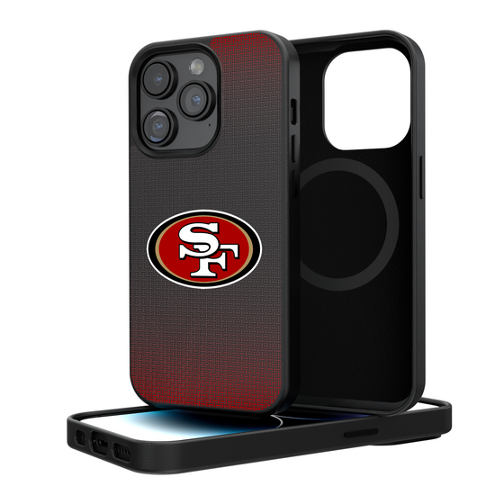 San Francisco 49ers Linen Magnetic Phone Case-0