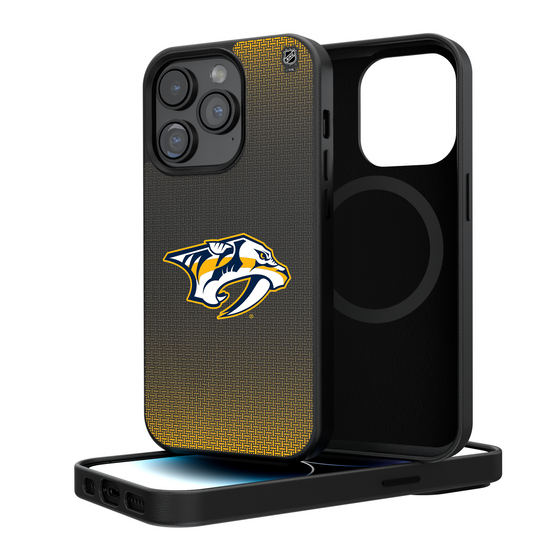 Nashville Predators Linen Magnetic Phone Case-0
