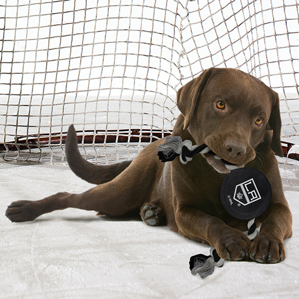 NHL Los Angeles Kings Hockey Puck Toy Pets First - 757 Sports Collectibles