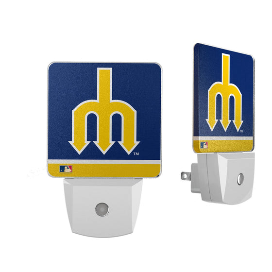 Seattle Mariners 1977-1980 - Cooperstown Collection Stripe Night Light 2-Pack - 757 Sports Collectibles