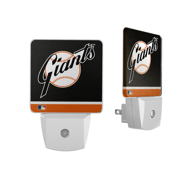 San Francisco Giants 1958-1967 - Cooperstown Collection Stripe Night Light 2-Pack - 757 Sports Collectibles
