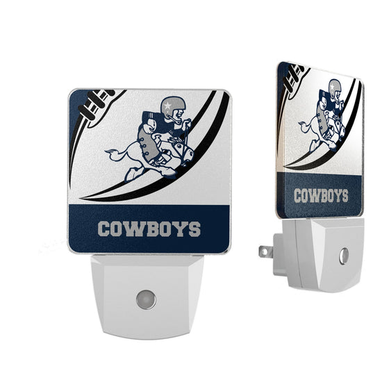 Dallas Cowboys 1966-1969 Historic Collection Passtime Night Light 2-Pack - 757 Sports Collectibles