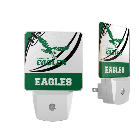 Philadelphia Eagles 1973-1995 Historic Collection Passtime Night Light 2-Pack - 757 Sports Collectibles
