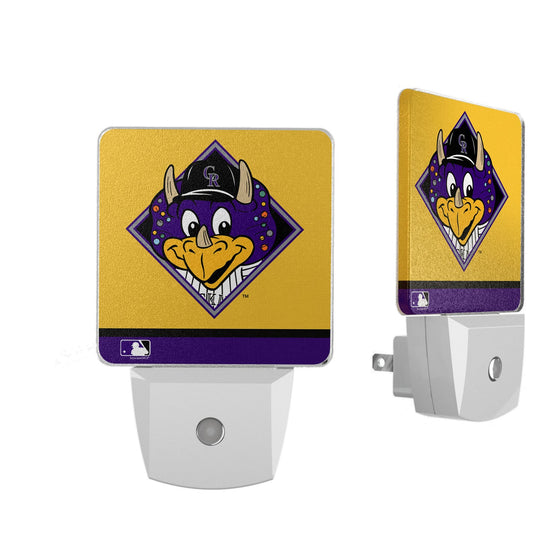 Colorado Rockies Stripe Night Light 2-Pack - 757 Sports Collectibles