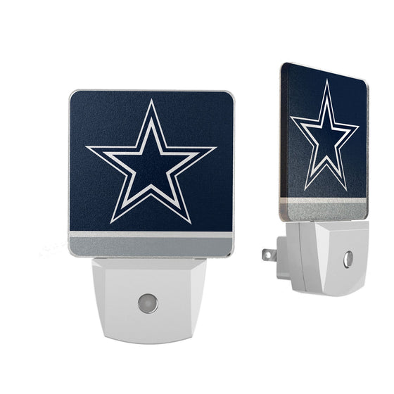 Dallas Cowboys Stripe Night Light 2-Pack - 757 Sports Collectibles