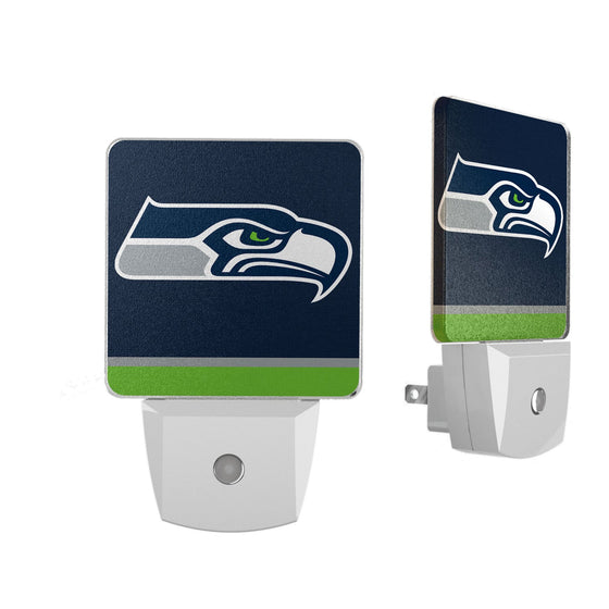 Seattle Seahawks Stripe Night Light 2-Pack - 757 Sports Collectibles