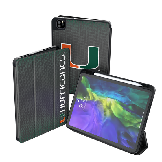 Miami Hurricanes Linen Tablet Case-0