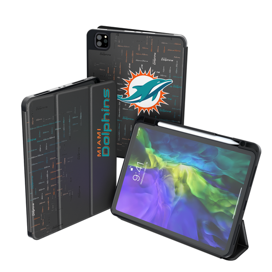 Miami Dolphins Quadtile Tablet Case-0