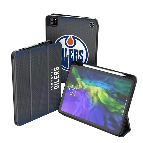 Edmonton Oilers Linen Tablet Case-0