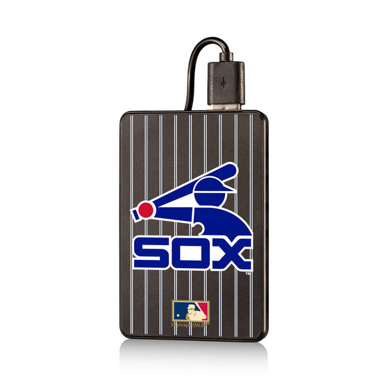 Chicago White Sox 1976-1981 - Cooperstown Collection Pinstripe 2200mAh Credit Card Powerbank - 757 Sports Collectibles