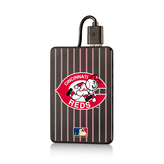 Cincinnati Reds 1978-1992 - Cooperstown Collection Pinstripe 2200mAh Credit Card Powerbank - 757 Sports Collectibles