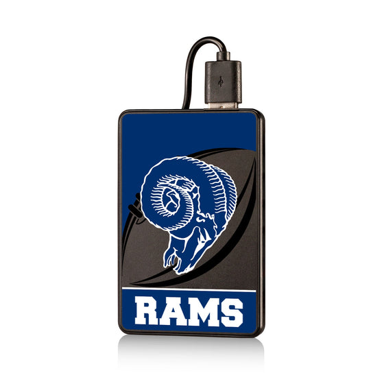 Los Angeles Rams Passtime 2500mAh Credit Card Powerbank - 757 Sports Collectibles