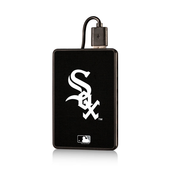 Chicago White Sox White Sox Solid 2200mAh Credit Card Powerbank - 757 Sports Collectibles
