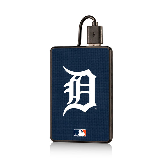 Detroit Tigers Tigers Solid 2200mAh Credit Card Powerbank - 757 Sports Collectibles