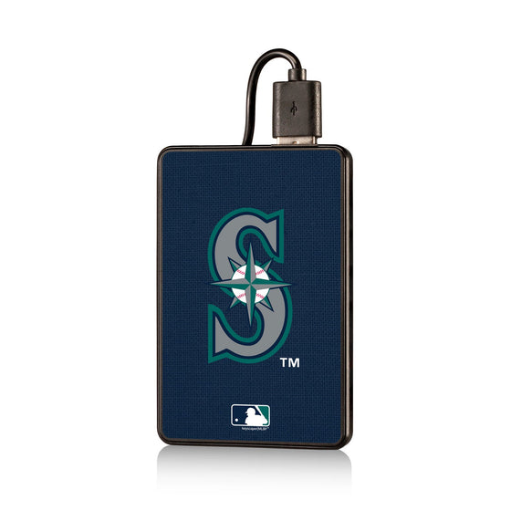Seattle Mariners Mariners Solid 2200mAh Credit Card Powerbank - 757 Sports Collectibles