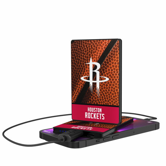 Houston Rockets Basketball 2500mAh Credit Card Powerbank-0