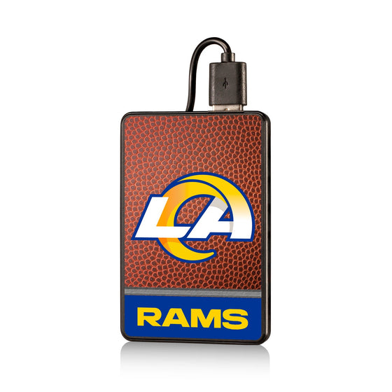 Los Angeles Rams Football Wordmark 2500mAh Credit Card Powerbank - 757 Sports Collectibles