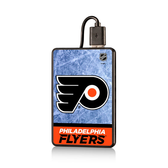 Philadelphia Flyers Ice Wordmark 2500mAh Credit Card Powerbank-0