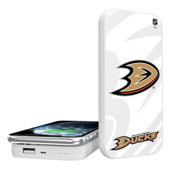 Anaheim Ducks Tilt 5000mAh Portable Wireless Charger-0