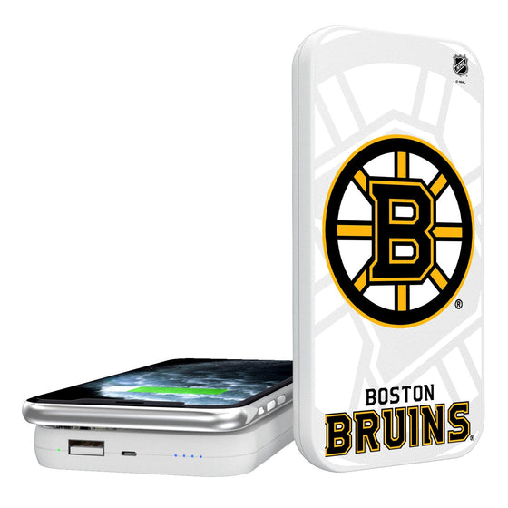 Boston Bruins Tilt 5000mAh Portable Wireless Charger-0