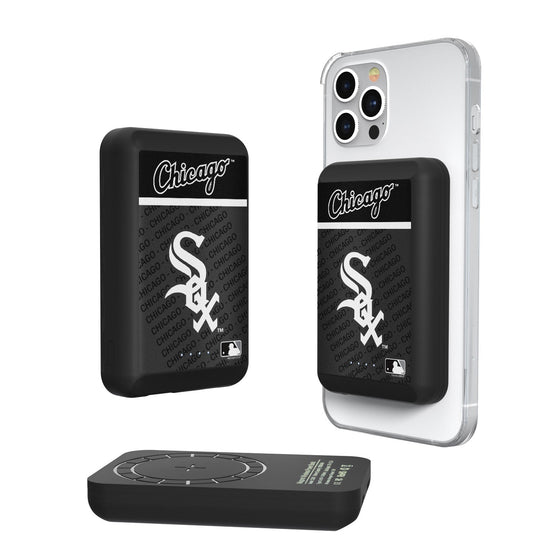 Chicago White Sox Endzone Plus 5000mAh Magnetic Wireless Charger - 757 Sports Collectibles