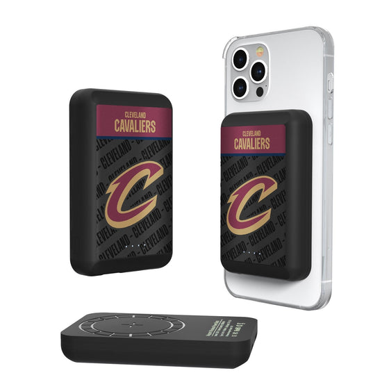 Cleveland Cavaliers Endzone Plus Wireless Mag Power Bank-0
