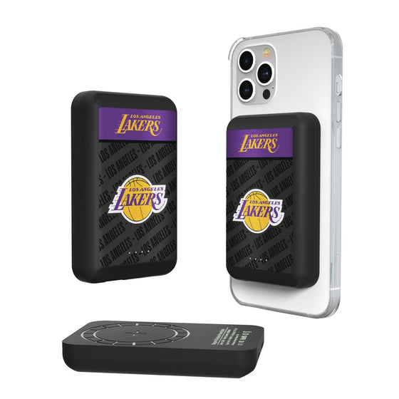 Los Angeles Lakers Endzone Plus Wireless Mag Power Bank-0