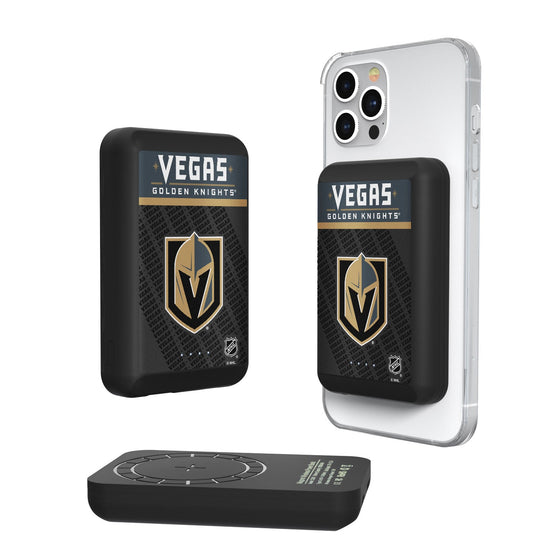 Vegas Golden Knights Endzone Plus Wireless Mag Power Bank-0