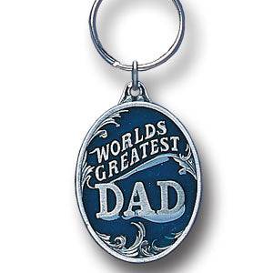Key Ring - World's Greatest Dad (SSKG) - 757 Sports Collectibles