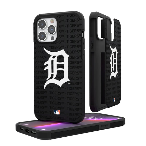 Detroit Tigers Blackletter Rugged Case - 757 Sports Collectibles