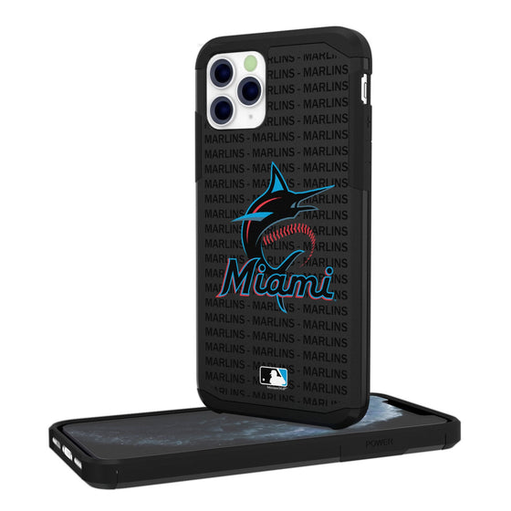 Miami Marlins Blackletter Rugged Case - 757 Sports Collectibles