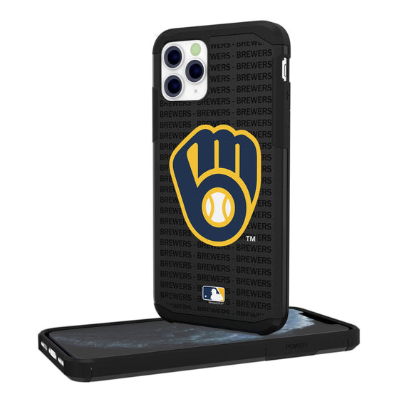 Milwaukee Brewers Blackletter Rugged Case - 757 Sports Collectibles